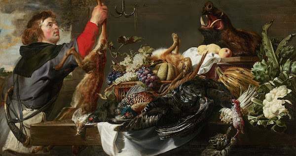 Still Life with Huntsman c 1615