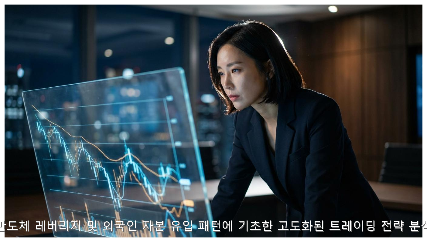 반도체 레버리지 및 외국인 자본 유입 패턴에 기초한 고도화된 트레이딩 전략 분석 핵심 안내 및 분석 인포그래픽 (5)