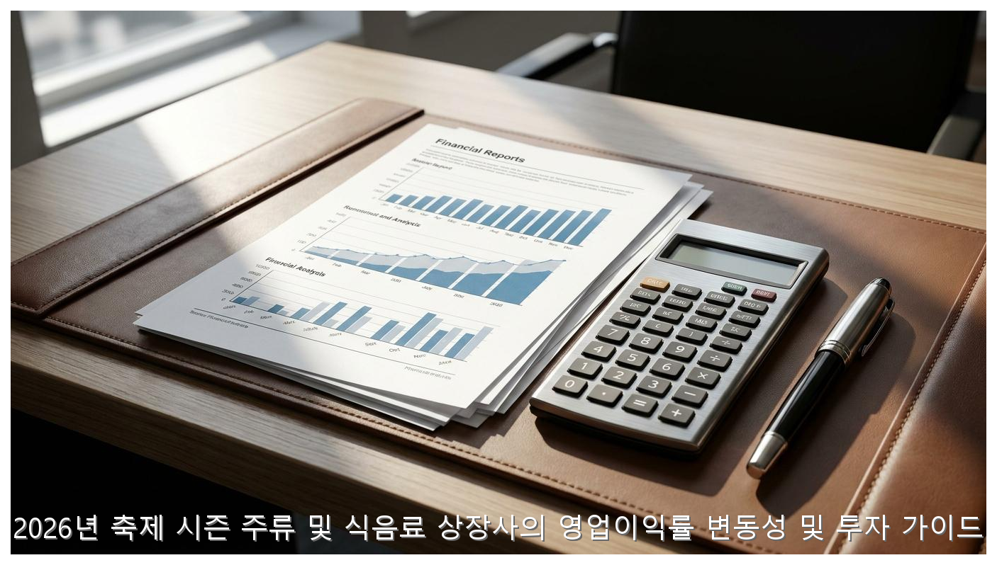 2026년 축제 시즌 주류 및 식음료 상장사의 영업이익률 변동성 및 투자 가이드 핵심 안내 및 분석 인포그래픽 (8)
