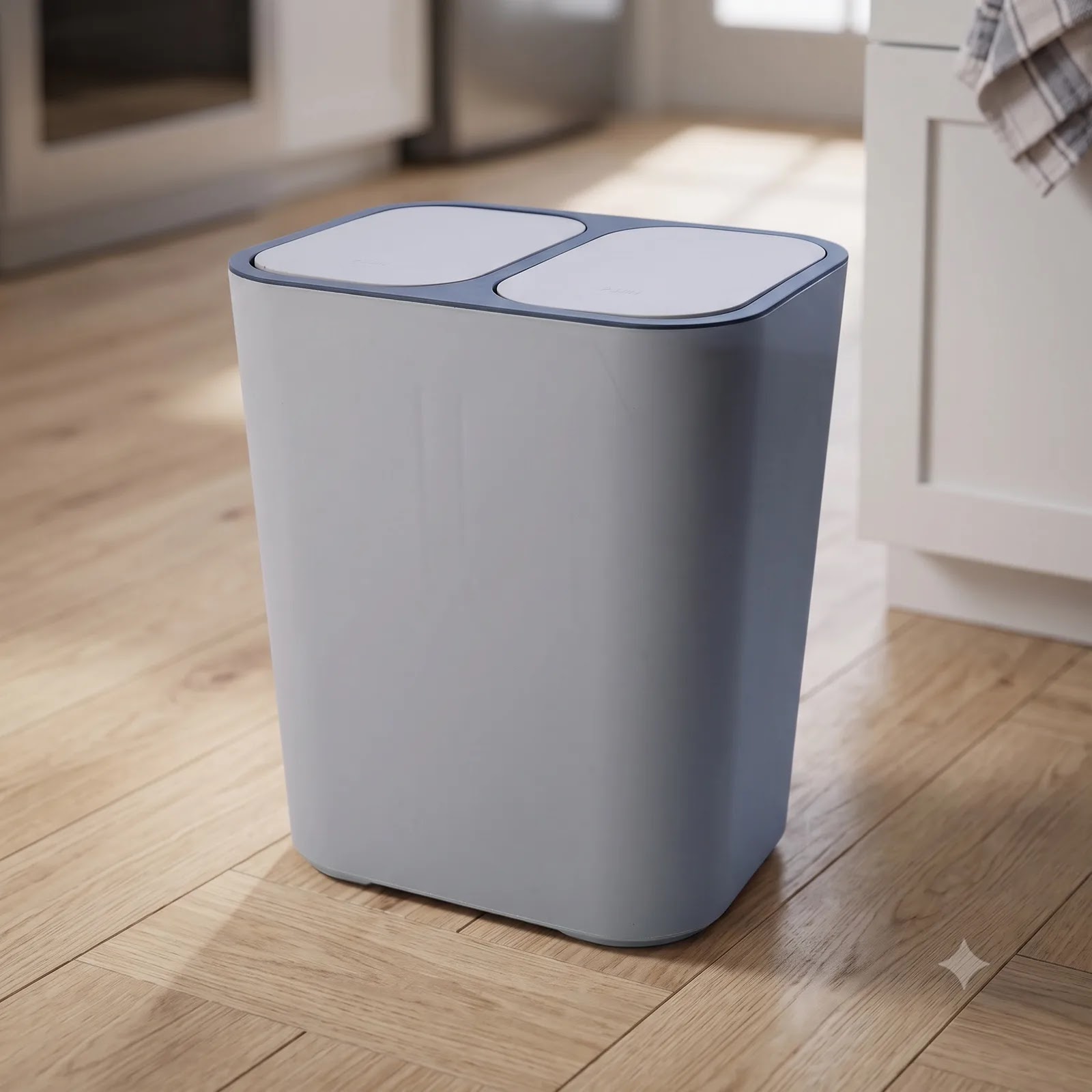 Cesto De Residuo Doble Tapa 18l