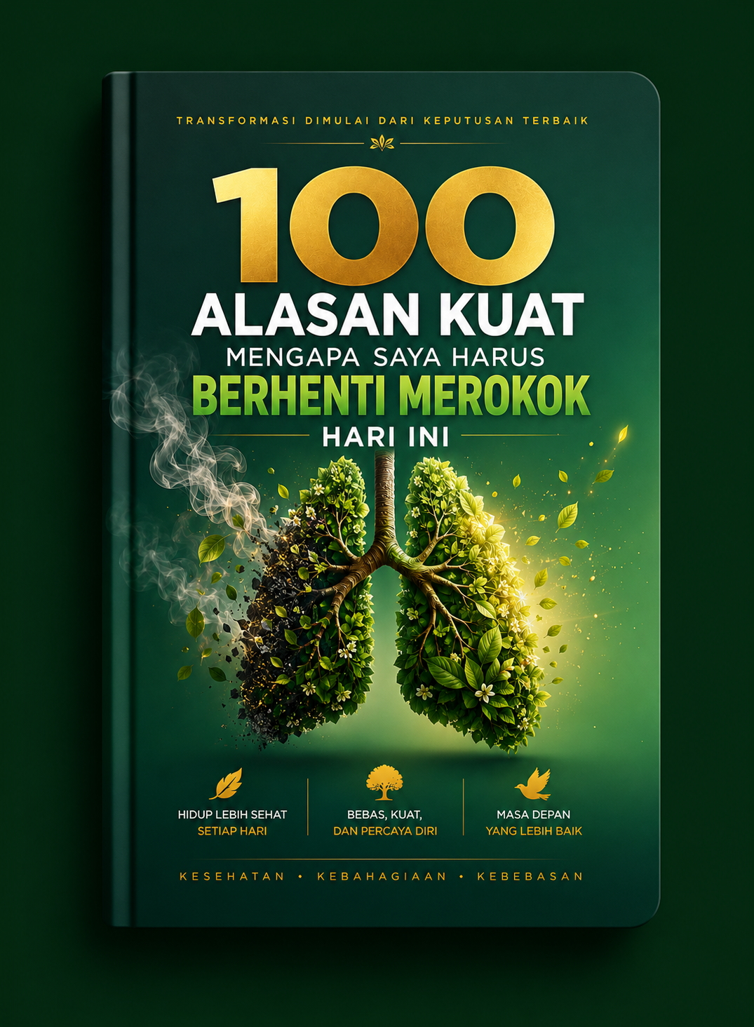 Sampul 100 Alasan Kuat Berhenti Merokok
