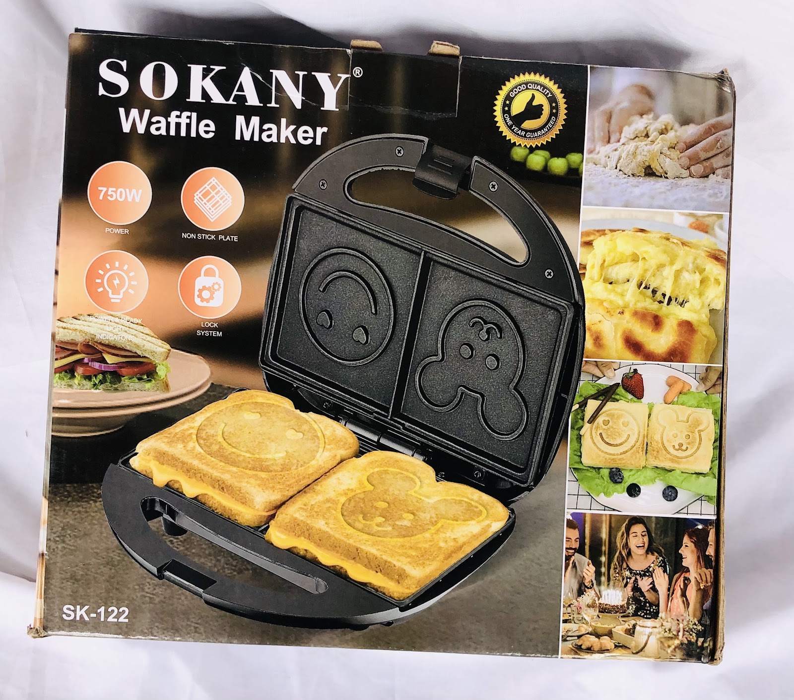 Sokany Character Waffle Maker (SK-122)