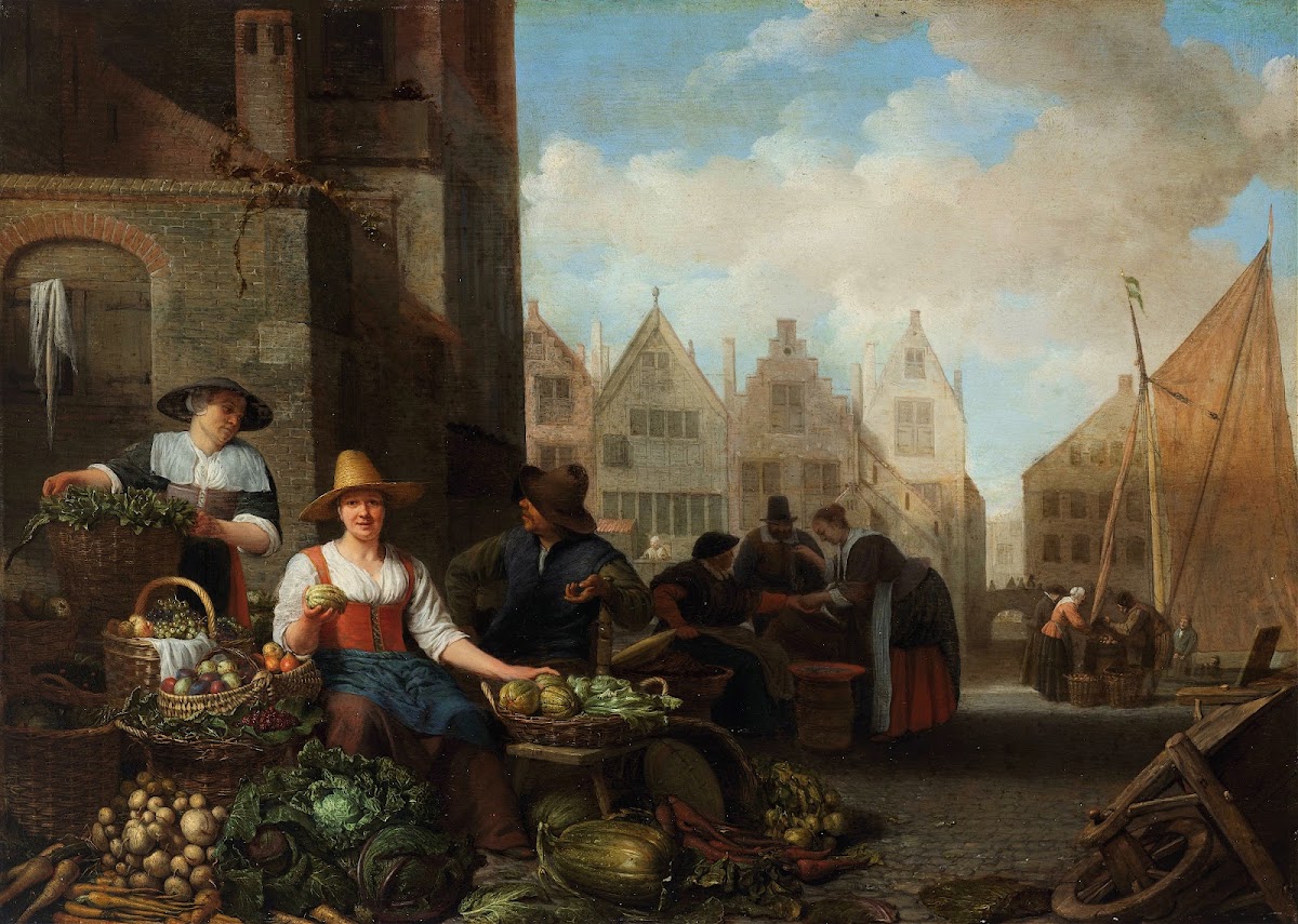 The Vegetable Market 1662