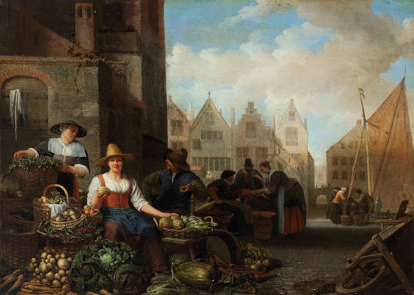 The Vegetable Market 1662