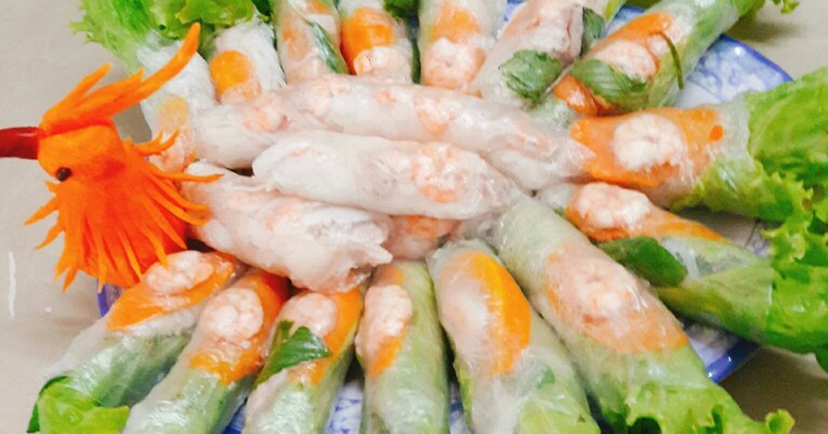 Gỏi cuốn con công