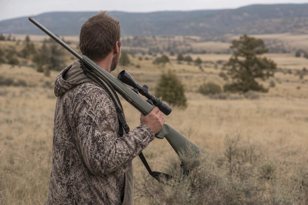 .243 Winchester deer and predator hunting rifle