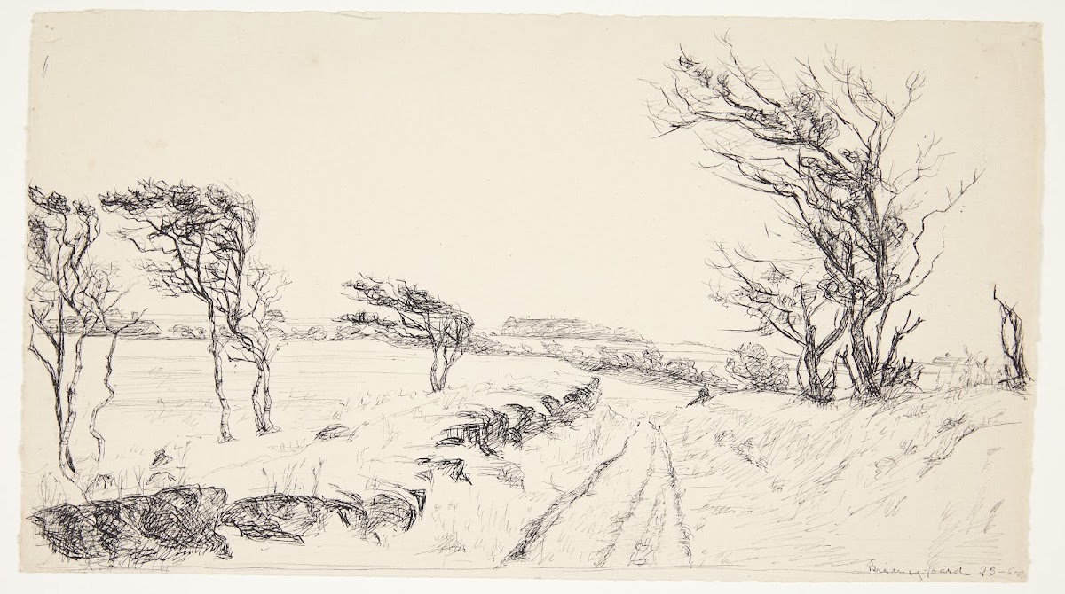 Landskab Breininggaard 1900