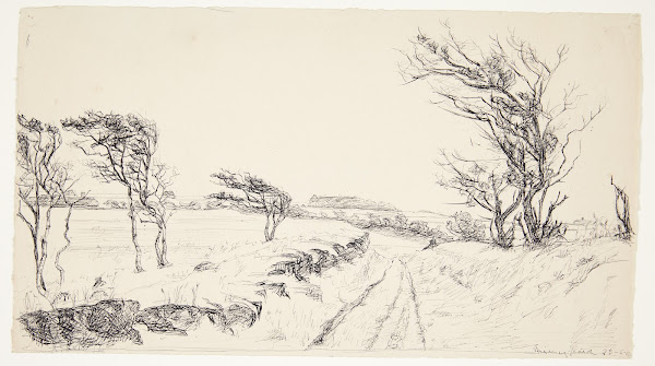 Landskab Breininggaard 1900
