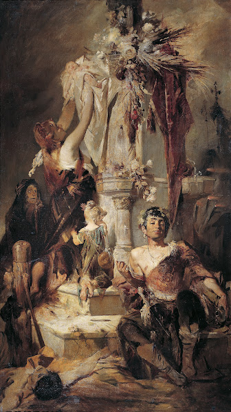 Ancient Victim Scene 1880