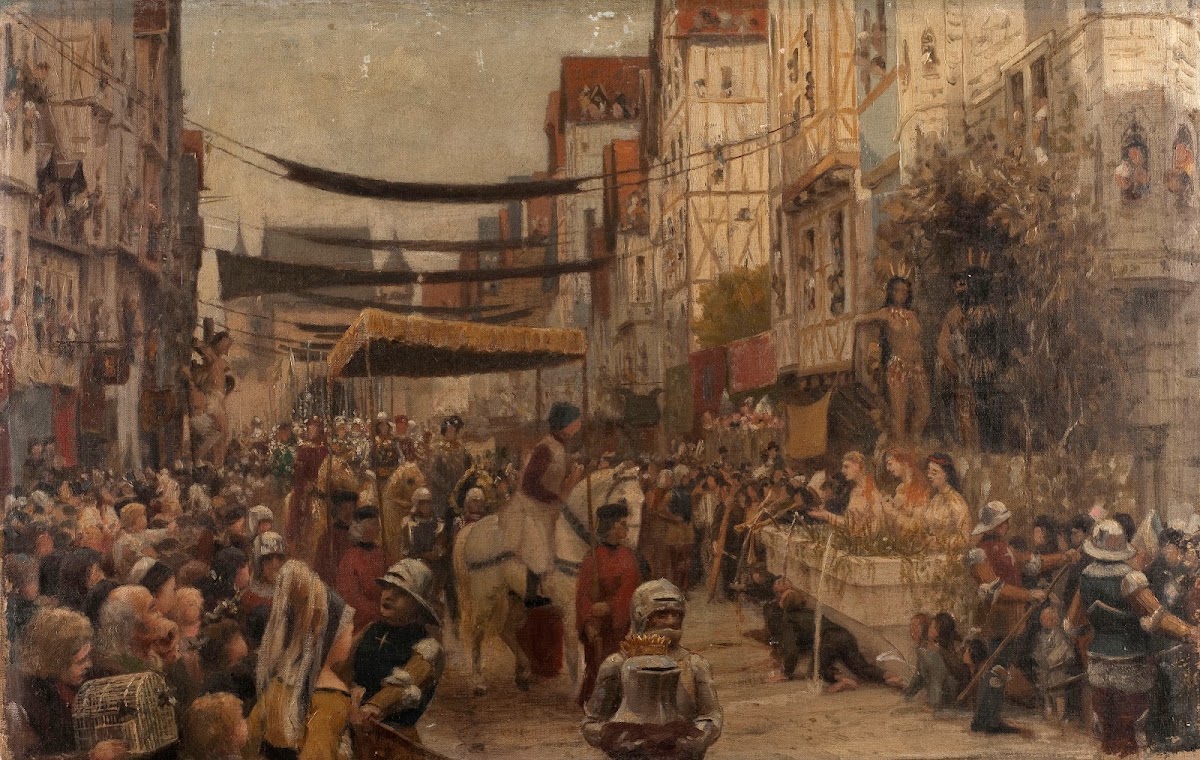 Entrée de Louis XI à Paris 1889 1890