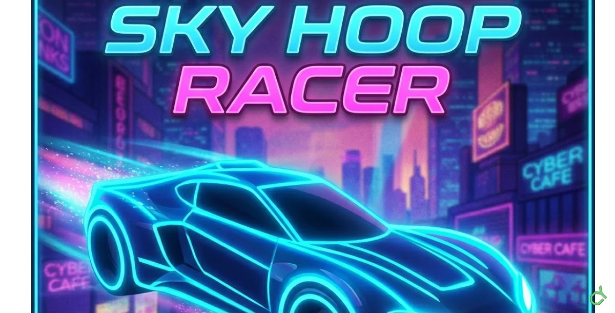 Preview of Sky Hoop Racer – Futuristic Endless Runner HTML5 Game item