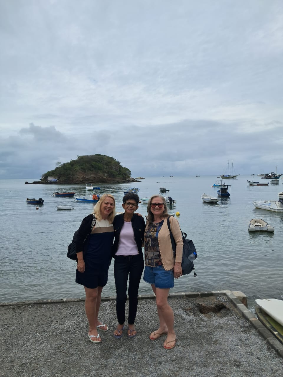 Alunas em viagem