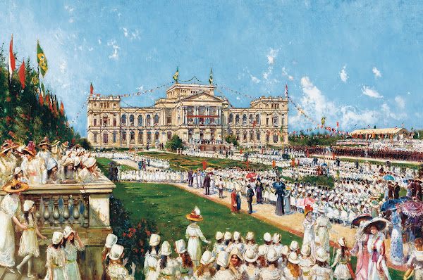 School Festival At Ipiranga 1912