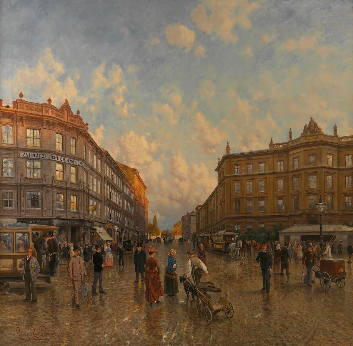 Das Bürgerversorgungshaus im Jahr 1888 1888