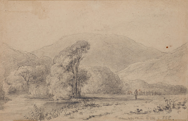 Waikanae Valley and river 1849