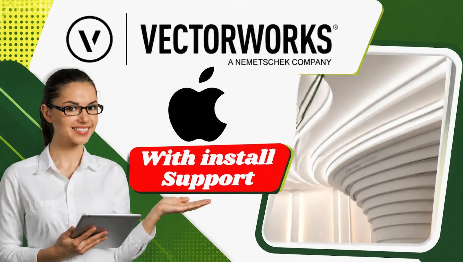 Vectorworks French for Mac: Download & Install | Apple Silicon & macOS Tahoe app thumbnail