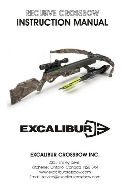 Crossbow, Recurve, Manual 2005