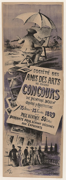 Société des amis des Arts de Rouen Concours de peinture dessin gravure  architec