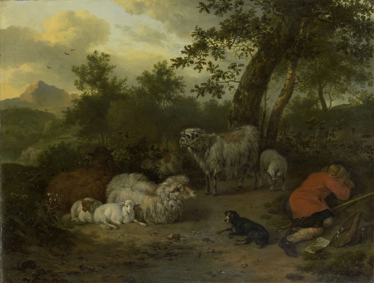 The Sleeping Shepherd 1678