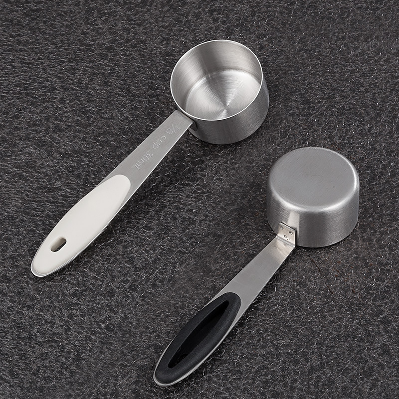 Edelstahl-Messlöffel und Messbecher-Set, 6-teilig