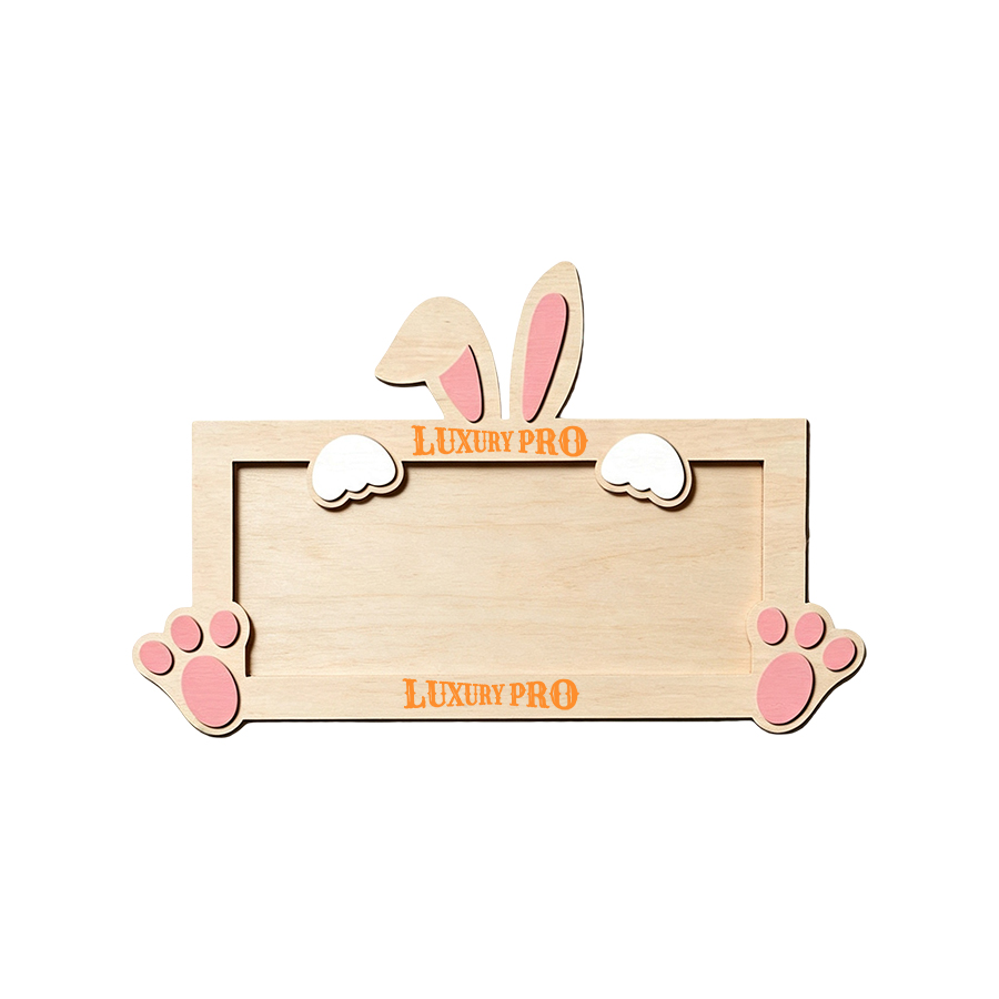 Double-layer Wooden Banknote Holder