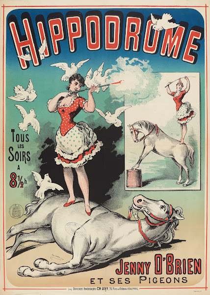 Hippodrome Tous Les Soirs A 8 12h Jenny Obrien Et Ses Pigeons 1882 1888