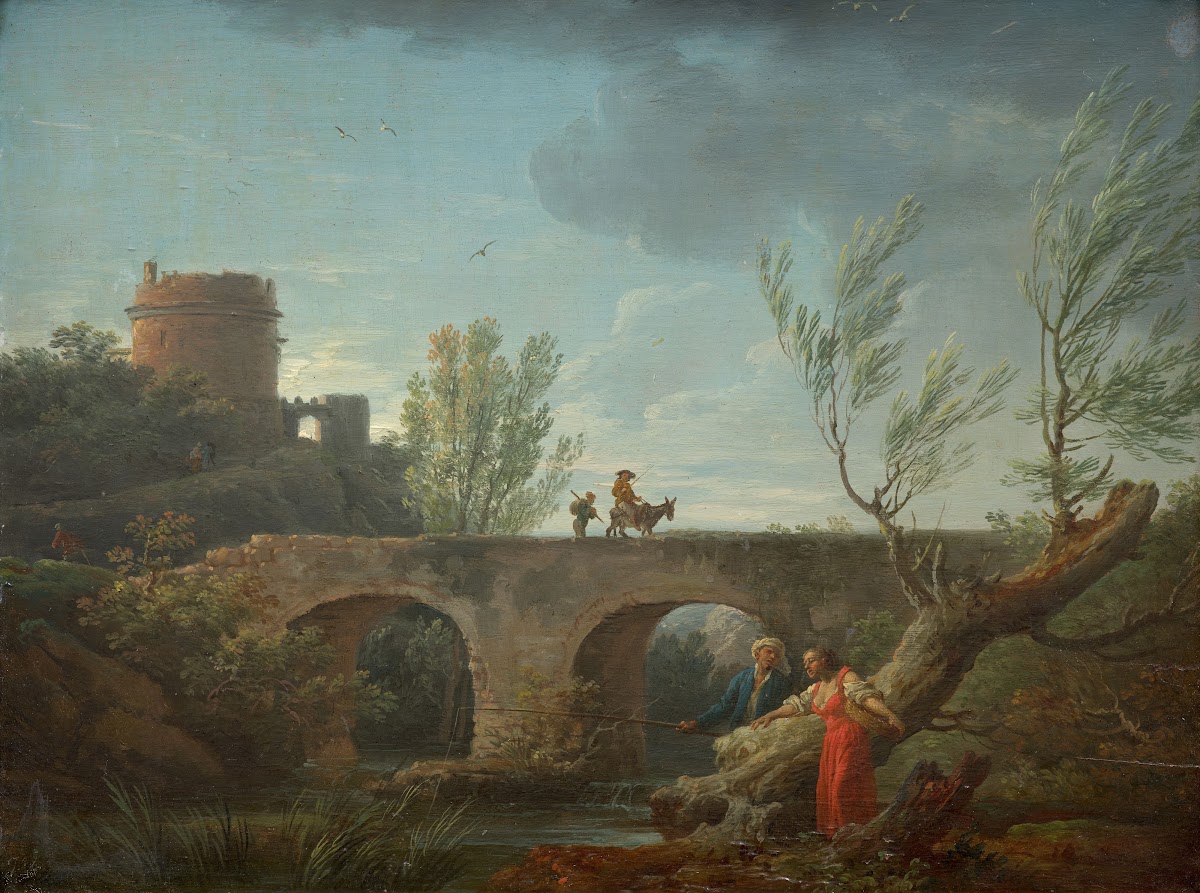 Paysage effet de matinée