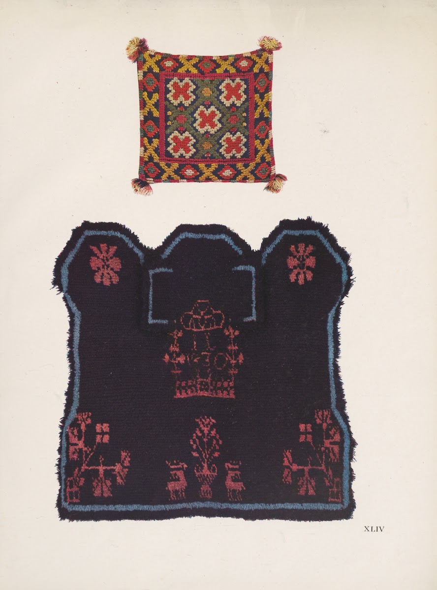 Ostpreussische Bauernteppiche Pl41 1937