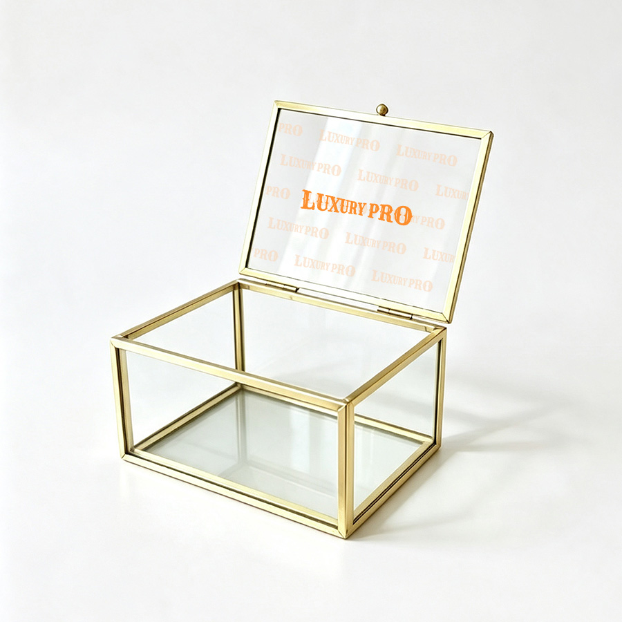 Glass Jewelry Box