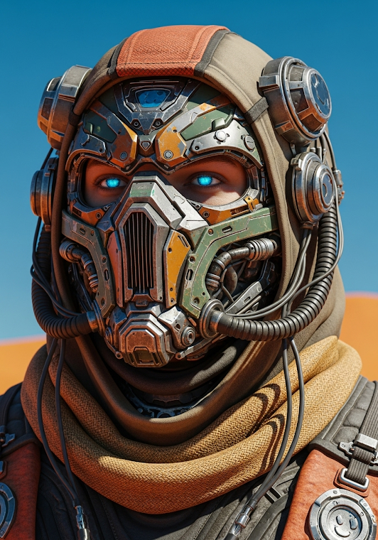 Desert Nomad Scifi