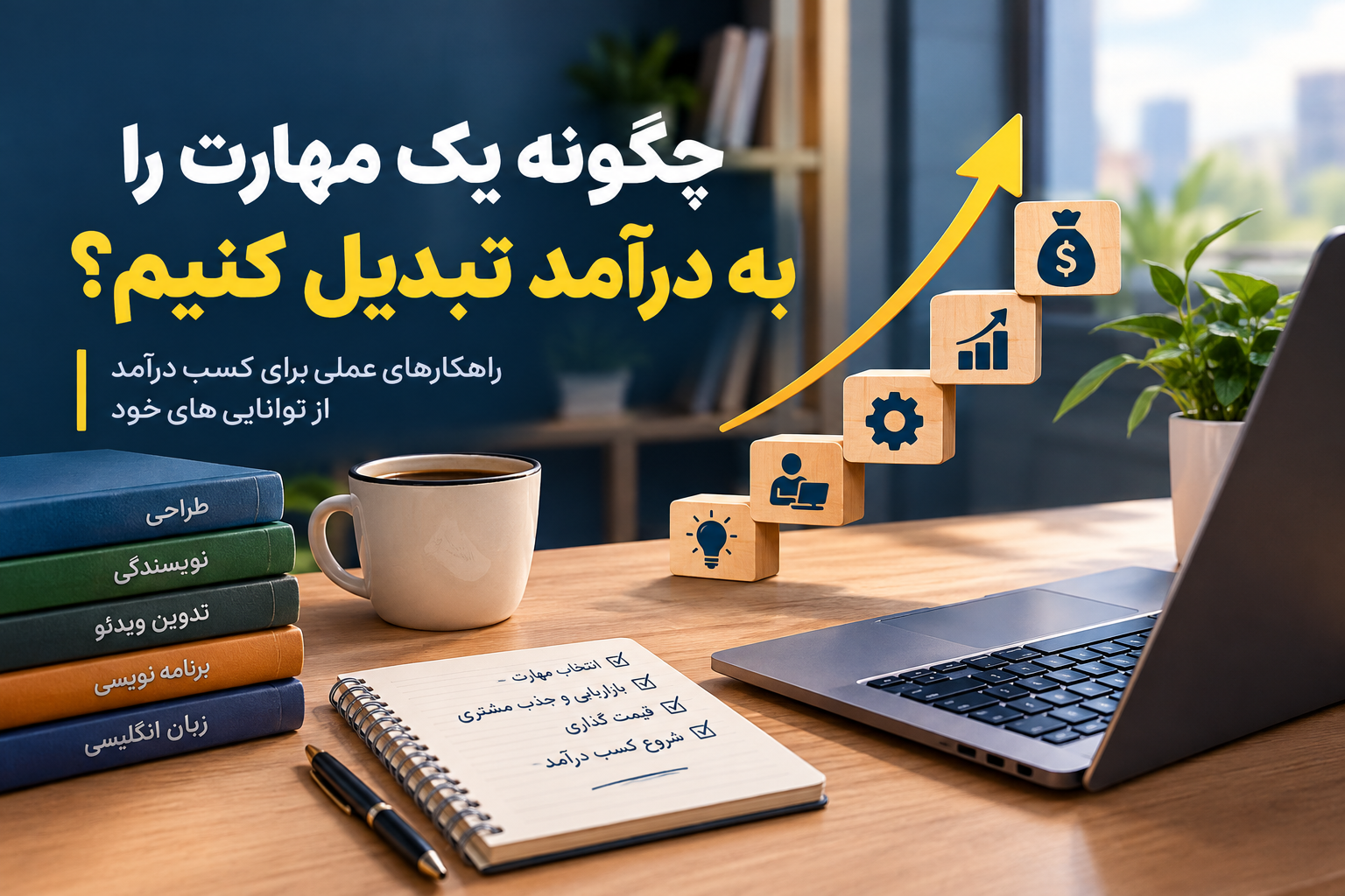 تبدیل مهارت به درآمد