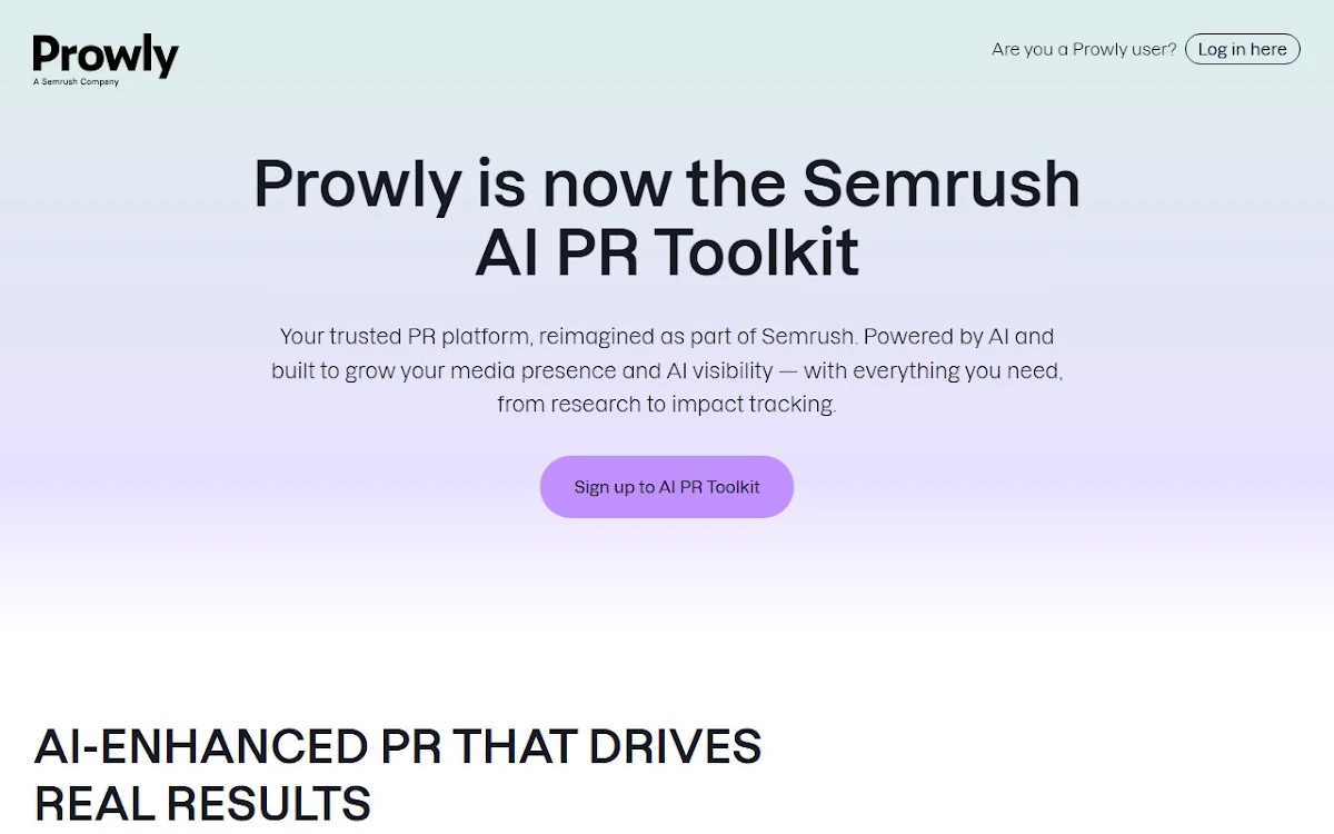 Captura de Prowly