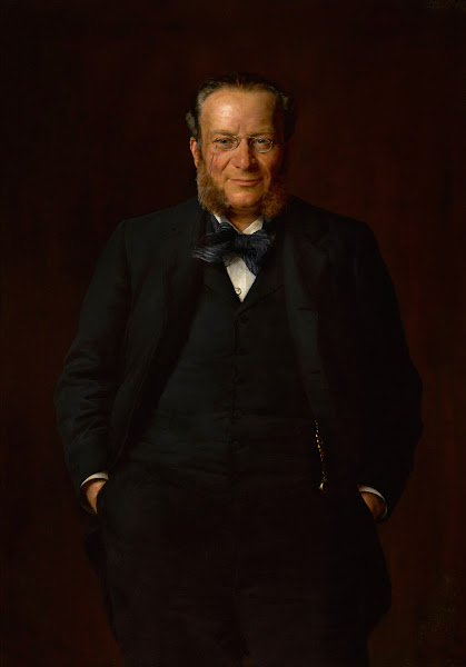 Portrait of Hipolit Wawelberg circa 1893
