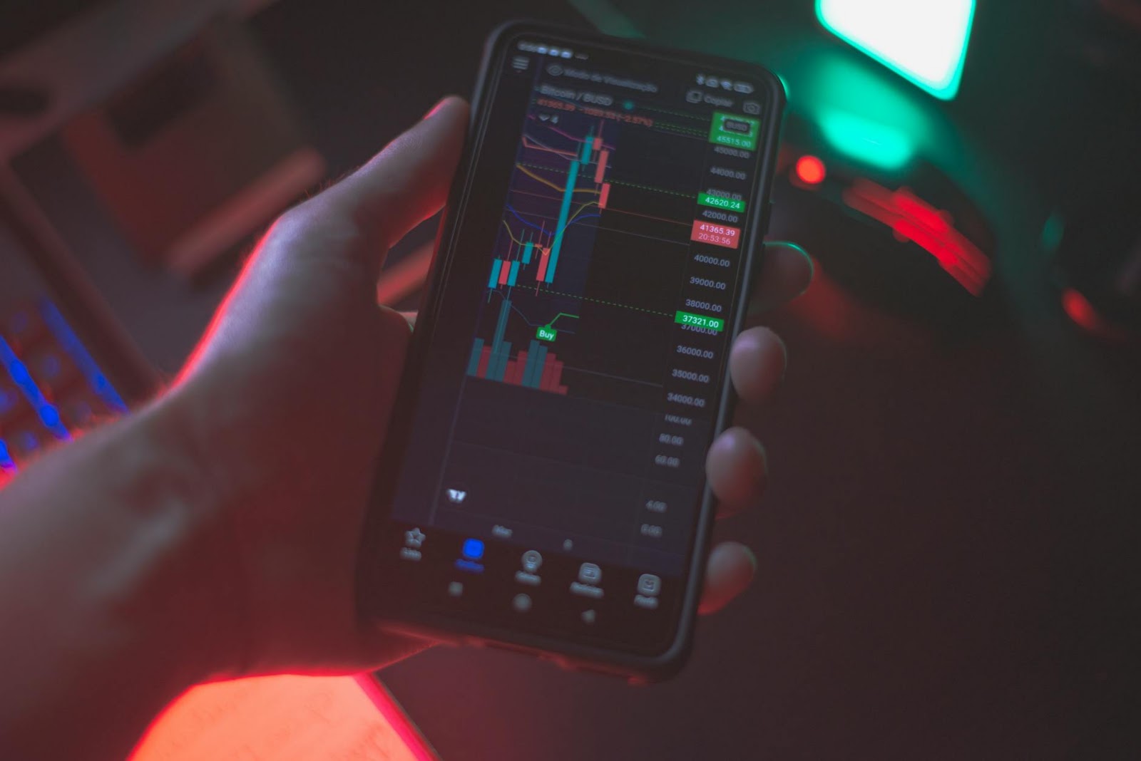 Volatile cryptocurrency market amidst a storm, highlighting risks in Ethereum price analysis and future Ethereum price prediction.