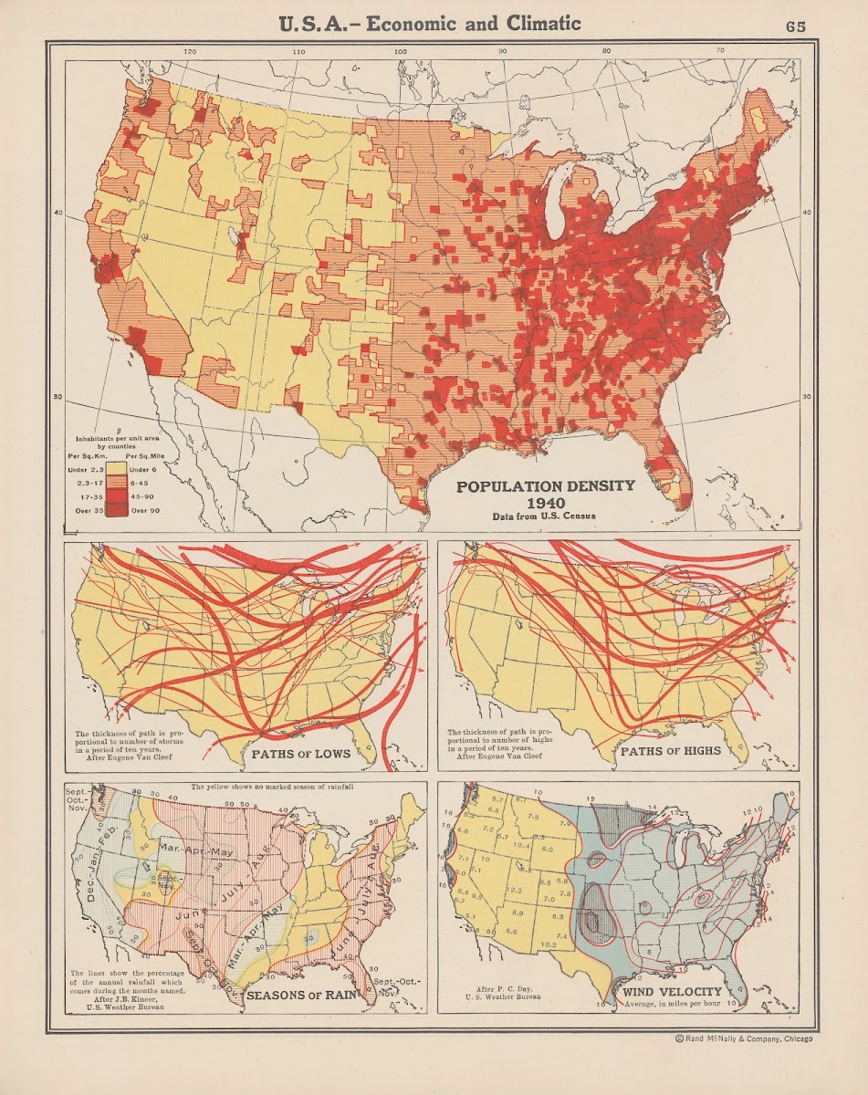 U S AEconomic and Climatic 1943