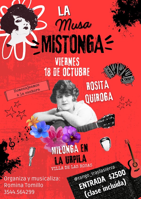 Milonga "La Musa Mistonga" en La Urpila