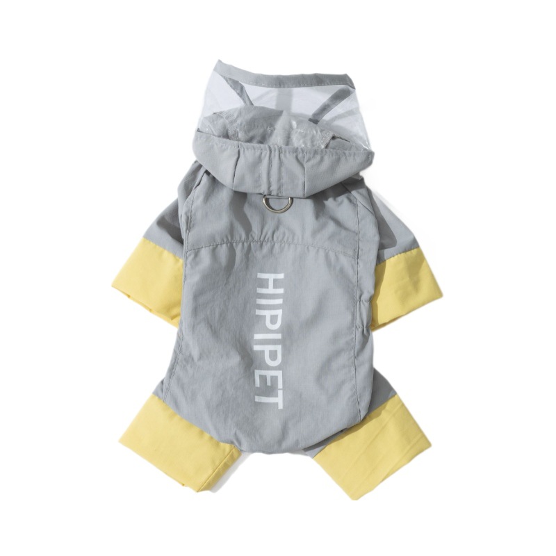 Regenmantel für Hunde, Nylon, wasserdicht