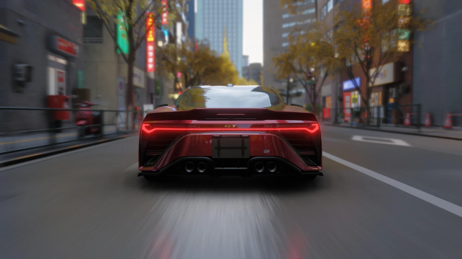 Red Toyota Sports Car - Digital Render 4K Wallpaper (3840x2160)