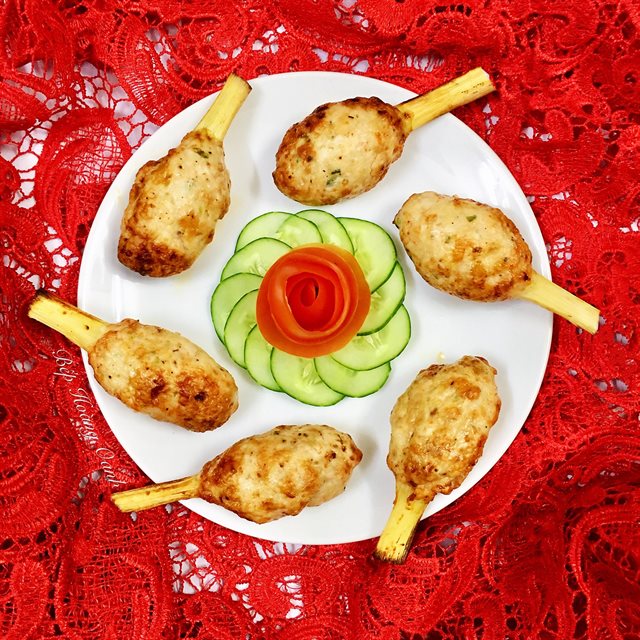 Chạo Tôm Nướng Đơn Giản