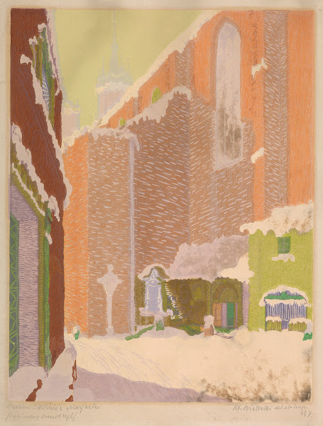 Kraków Kościół Maryacki 1927