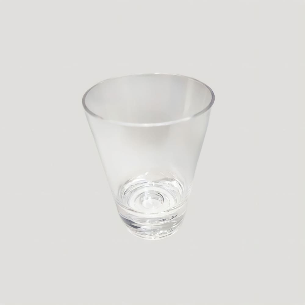 Vaso chico de acrílico Wintech Acrylic México™ de 375 mL