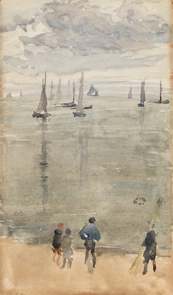 VioletThe Return of the Fishing Boats c 1885