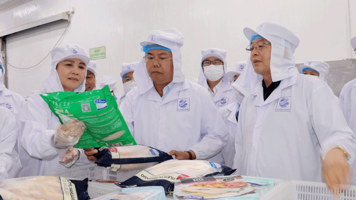 Phó Thủ tướng Hồ Quốc Dũng thăm, làm việc với một số doanh nghiệp tiêu biểu trên địa bàn tỉnh An Giang - Báo Nhân Dân