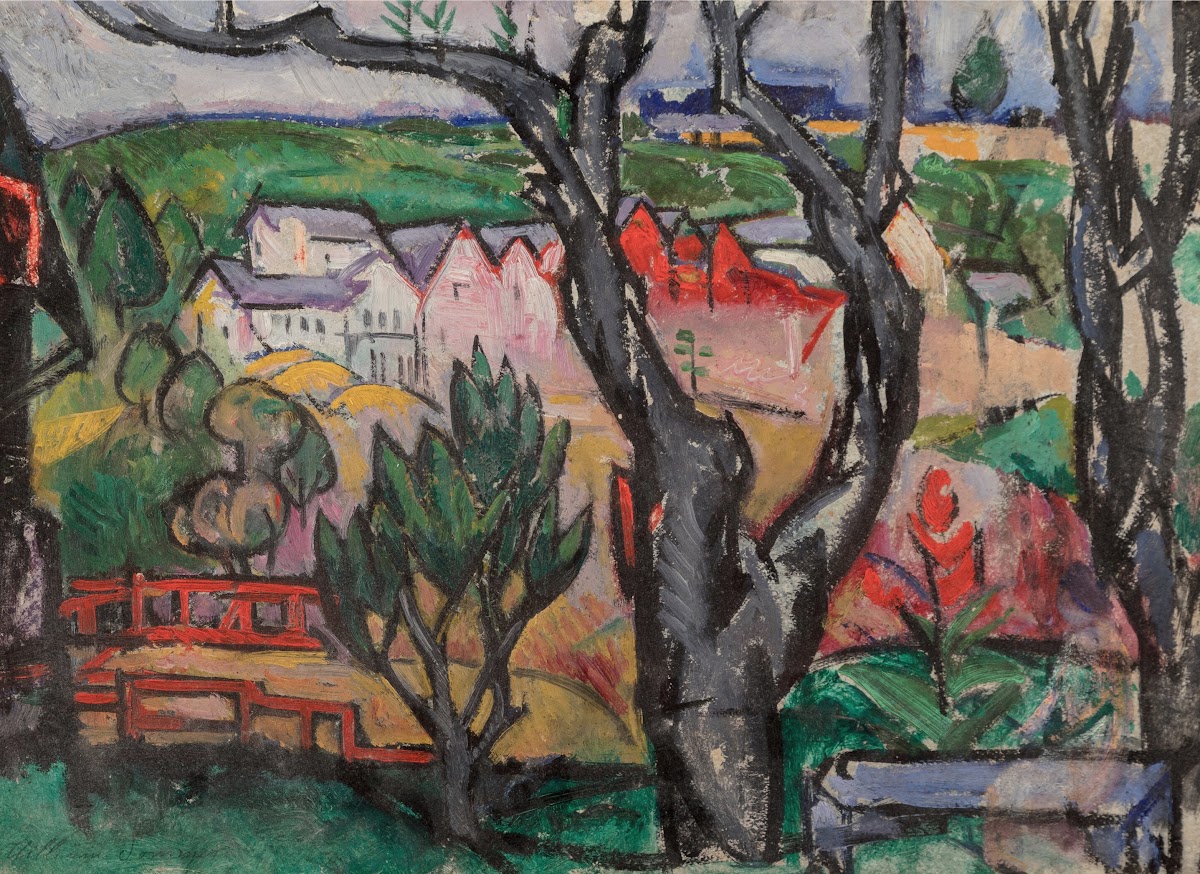 Landscape Vista Brandywine Valley circa 1917 18