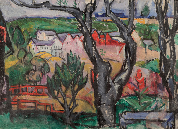 Landscape Vista Brandywine Valley circa 1917 18