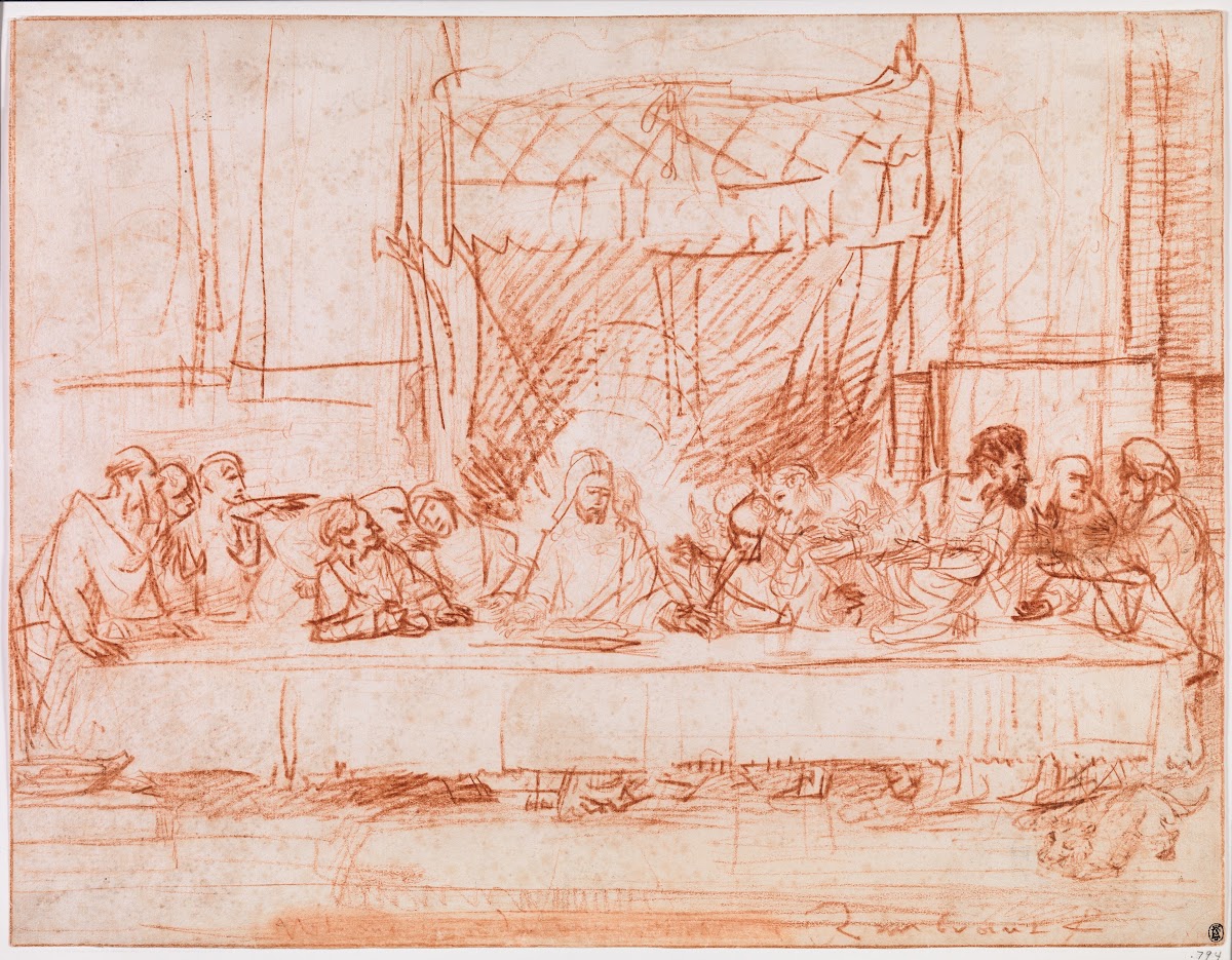 The Last Supper after Leonardo da Vinci 163435