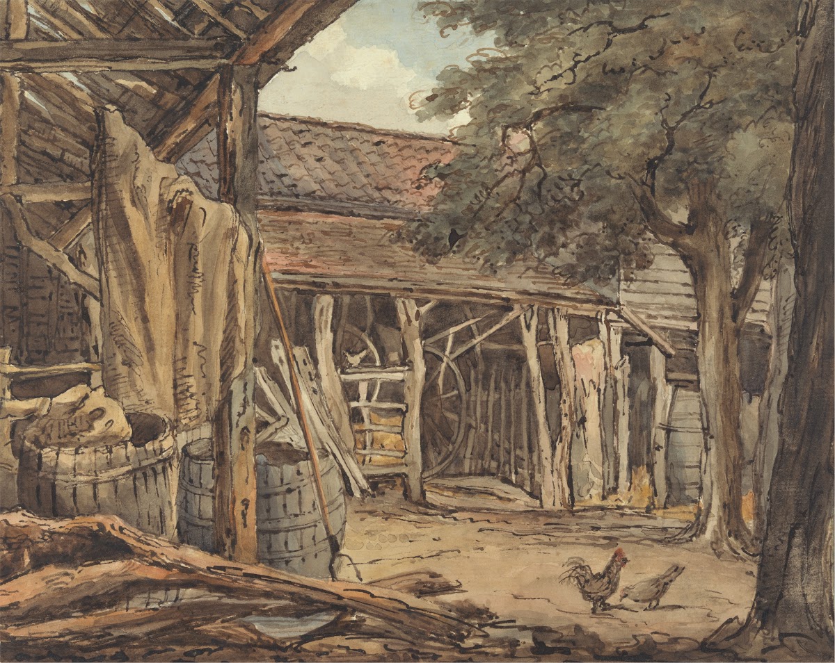 A Farmyard ca 1815