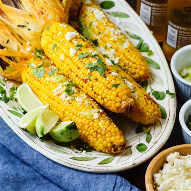 Bắp Nướng Kiểu Mexico