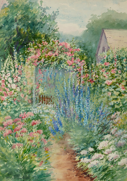 Flower Garden 1908