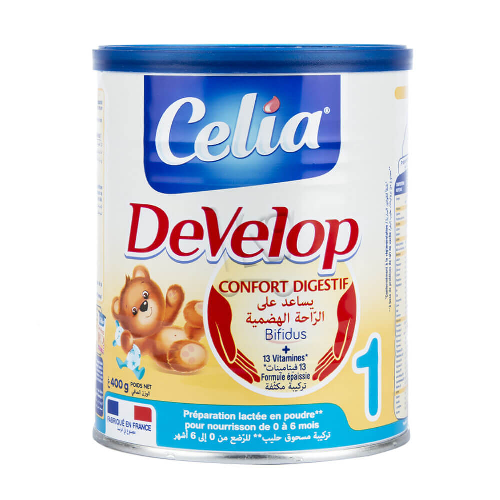 LAIT CELIA DEVELOP 1ER AGE    400Gr